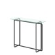 Versatile Tempered Glass Console Table - Modern Design, High Quality