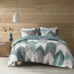 3 Piece Comforter Mini Set Aqua 3 Piece Comforter Mini Set Aqua