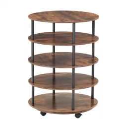 4-Tier Revolving Shoe Rack Storage Organizer 4-Tier Revolving Shoe Rack Storage Organizer