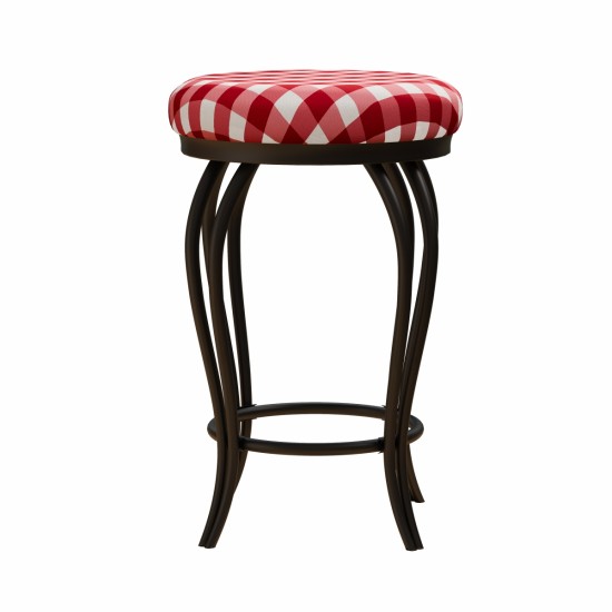 Bar Stools,Set of 2 Bar Chairs,25.5In Counter Bar Stools,Country Style Industrial,Easy to Assemble, with Footrest for Indoor Bar Dining Kitchen