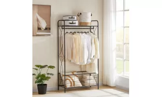 10 Stylish and Functional Freestanding Garment Racks for Organized Spaces