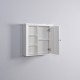 Bathroom Wooden Wall Cabinet with Door | 20.86x5.71x20 inch | Lightweight | xmrclp