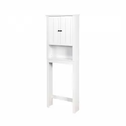 Bathroom Wooden Storage Cabinet Over-The-Toilet Space Saver with a Adjustable Shelf 23.62x7.72x67.32 inch Bathroom Wooden Storage Cabinet Over-The-Toilet Space Saver with a Adjustable Shelf 23.62x7.72x67.32 inch