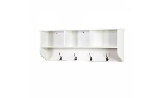 5 Stylish Ways to Organize Your Entryway with a White Wall Mounted Coat Rack