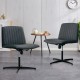 Black High Grade Pu Material. Home Computer Chair Office Chair Adjustable 360 ° Swivel Cushion Chair With Black Foot Swivel Chair Makeup Chair Study Desk Chair. No WheelsW115167391