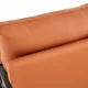 Modern Two-Seater Sofa Chair with 2 Pillows - PU Leather, High-Density Foam, Black Coated Metal Frame.Brown SF-D008 Modern Two-Seater Sofa Chair with 2 Pillows - PU Leather, High-Density Foam, Black Coated Metal Frame.Brown SF-D008