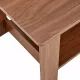 Modern minimalist walnut colored double layered rectangular coffee table ,tea table.MDF material is more durable,Suitable for living room, bedroom, and study room.19.6 Modern minimalist walnut colored double layered rectangular coffee table ,tea table.MDF material is more durable,Suitable for living room, bedroom, and study room.19.6