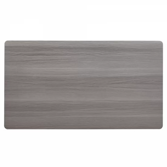 Modern minimalist gray wood grain double layered rectangular coffee table,tea table.MDF material is more durable,Suitable for living room, bedroom, and study room.19.6 Modern minimalist gray wood grain double layered rectangular coffee table,tea table.MDF material is more durable,Suitable for living room, bedroom, and study room.19.6