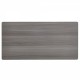 A modern and practical gray textured coffee table,tea table.Double layered coffee table made of MDF material,. Suitable for living room,bedroom and study room. 43.3