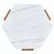 Modern practical MDF coffee table with white tabletop and wooden toned legs. Suitable for living rooms and guest rooms. Modern practical MDF coffee table with white tabletop and wooden toned legs. Suitable for living rooms and guest rooms.