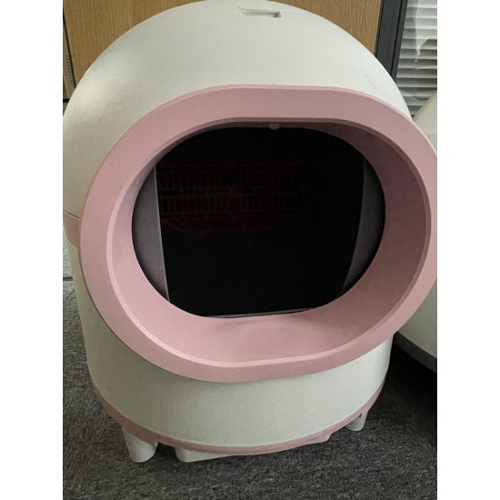 Smart Kitty Litter Box Extra Large Capacity APP Control Low Noise Automatic Cat Self Cleaning Litter Box for Multiple Cats