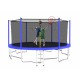 16FT Trampoline with Balance Bar & Basketball Hoop&Ball, 1.5MM Thickened Recreational Trampoline for Adults & Kids, ASTM Approved Reinforced Type Outdoor Trampoline with Enclosure Net