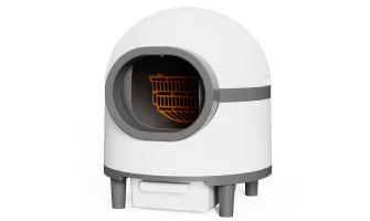 The Ultimate Smart Cat Litter Box: Large Capacity, Odor-Removing & App-Controlled for Effortless Cleaning