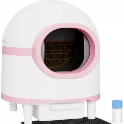 Smart Kitty Litter Box Extra Large Capacity APP Control Low Noise Automatic Cat Self Cleaning Litter Box for Multiple Cats Smart Kitty Litter Box Extra Large Capacity APP Control Low Noise Automatic Cat Self Cleaning Litter Box for Multiple Cats