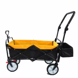 folding wagon Collapsible Outdoor Utility Wagon, Heavy Duty Folding Garden Portable Hand Cart, Drink Holder, Adjustable Handles folding wagon Collapsible Outdoor Utility Wagon, Heavy Duty Folding Garden Portable Hand Cart, Drink Holder, Adjustable Handles