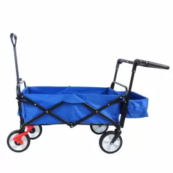 folding wagon Collapsible Outdoor Utility Wagon, Heavy Duty Folding Garden Portable Hand Cart, Drink Holder, Adjustable Handles folding wagon Collapsible Outdoor Utility Wagon, Heavy Duty Folding Garden Portable Hand Cart, Drink Holder, Adjustable Handles