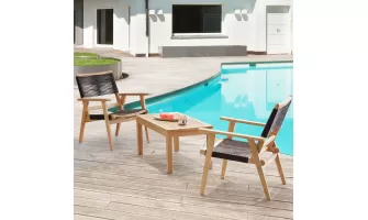   

Enhance Your Outdoor Space with Black Rope Patio Furniture Chairs for Two