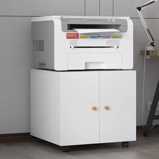 Office furniture Copier Cabinet white 2 door steel copier stand mobile pedestal file Printer Stand Office furniture Copier Cabinet white 2 door steel copier stand mobile pedestal file Printer Stand