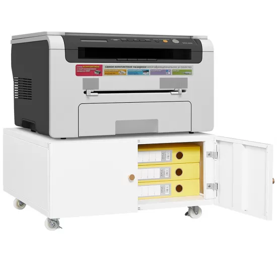 Office Copier File Cabinet, Mobile Lateral Filing Cabinet with 2 Door, Rolling File Cabinet, Printer Stand for Legal/Letter/A4 File Office Copier File Cabinet, Mobile Lateral Filing Cabinet with 2 Door, Rolling File Cabinet, Printer Stand for Legal/Letter/A4 File