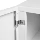 Metal Printer Stand with Storage Mobile Printer Tables for Small Spaces with Door Adjustable Shelf File Cabinet on Wheels for Home Office (White) Metal Printer Stand with Storage Mobile Printer Tables for Small Spaces with Door Adjustable Shelf File Cabinet on Wheels for Home Office (White)