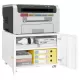 Office furniture Copier Cabinet white 2 door steel copier stand mobile pedestal file Printer Stand Office furniture Copier Cabinet white 2 door steel copier stand mobile pedestal file Printer Stand