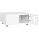 Office Copier File Cabinet, Mobile Lateral Filing Cabinet with 2 Door, Rolling File Cabinet, Printer Stand for Legal/Letter/A4 File