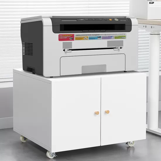 Office furniture Copier Cabinet white 2 door steel copier stand mobile pedestal file Printer Stand Office furniture Copier Cabinet white 2 door steel copier stand mobile pedestal file Printer Stand