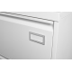 Filing Cabinet Lateral File Cabinet 3 Drawer, White Filing Cabinets with Lock, Locking Metal File Cabinets Three Drawer Office Cabinet for Legal/Letter/A4/F4 Home Offic