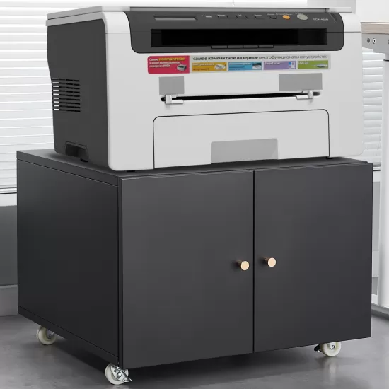 Office furniture Copier Cabinet BLACK 2 door steel copier stand mobile pedestal file Printer Stand Office furniture Copier Cabinet BLACK 2 door steel copier stand mobile pedestal file Printer Stand