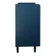 Modern Kitchen Pantry Storage Cabinet , 55 Inch Coffee Bar Storage Cabinet with 2 Drawers, 2 Open Storage Compartment & 2 Glass Doors, Wood Buffet Table for Kitchen, Living Room, Blue Modern Kitchen Pantry Storage Cabinet , 55 Inch Coffee Bar Storage Cabinet with 2 Drawers, 2 Open Storage Compartment & 2 Glass Doors, Wood Buffet Table for Kitchen, Living Room, Blue