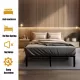 Metal Bed Frame, Simple and Atmospheric Metal Platform Bed Frame, Storage Space Under The Bed Heavy Duty Frame Bed, Sturdy Full Size Bed Frame, Suitable for Bedroom Metal Bed Frame, Simple and Atmospheric Metal Platform Bed Frame, Storage Space Under The Bed Heavy Duty Frame Bed, Sturdy Full Size Bed Frame, Suitable for Bedroom