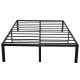 Metal Bed Frame, Simple and Atmospheric Metal Platform Bed Frame, Storage Space Under The Bed Heavy Duty Frame Bed, Sturdy Full Size Bed Frame, Suitable for Bedroom Metal Bed Frame, Simple and Atmospheric Metal Platform Bed Frame, Storage Space Under The Bed Heavy Duty Frame Bed, Sturdy Full Size Bed Frame, Suitable for Bedroom