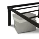 Metal Bed Frame, Simple and Atmospheric Metal Platform Bed Frame, Storage Space Under The Bed Heavy Duty Frame Bed, Sturdy Full Size Bed Frame, Suitable for Bedroom Metal Bed Frame, Simple and Atmospheric Metal Platform Bed Frame, Storage Space Under The Bed Heavy Duty Frame Bed, Sturdy Full Size Bed Frame, Suitable for Bedroom