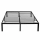 Metal Bed Frame, Simple and Atmospheric Metal Platform Bed Frame, Storage Space Under The Bed Heavy Duty Frame Bed, Sturdy Full Size Bed Frame, Suitable for Bedroom Metal Bed Frame, Simple and Atmospheric Metal Platform Bed Frame, Storage Space Under The Bed Heavy Duty Frame Bed, Sturdy Full Size Bed Frame, Suitable for Bedroom