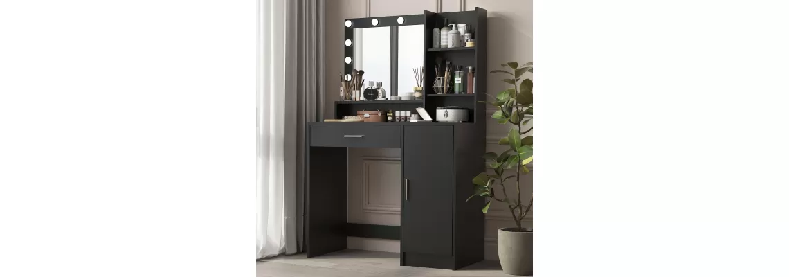 The Ultimate Makeup Vanity Desk with Mirror & Light: A Stylish and Functional Beauty Essential The Ultimate Makeup Vanity Desk with Mirror & Light: A Stylish and Functional Beauty Essential