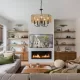 Modern Farmhouse Chandelier Light Fixtures, 5-Lights Large Rattan Pendant Lighting with Hand Woven Wicker Shade, Boho Black Chandeliers for Dining Room Living Room Kitchen Island Bedroom Modern Farmhouse Chandelier Light Fixtures, 5-Lights Large Rattan Pendant Lighting with Hand Woven Wicker Shade, Boho Black Chandeliers for Dining Room Living Room Kitchen Island Bedroom