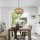 Farmhouse Rattan Pendant Lights, 15.7 Inch 4-Light Boho Chandelier Light Fixture, Wicker Hand Woven Basket Pendant Hanging for Dining Room Living Room Kitchen Island Bedroom Foyer, Height Adjustable Farmhouse Rattan Pendant Lights, 15.7 Inch 4-Light Boho Chandelier Light Fixture, Wicker Hand Woven Basket Pendant Hanging for Dining Room Living Room Kitchen Island Bedroom Foyer, Height Adjustable