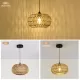 Farmhouse LED Rattan Pendant Lights, Boho Chandelier Light Fixture, Rustic Wicker Hand Woven Rope Cage Basket Pendant Hanging for Dining Room Living Room Kitchen Bedroom Nursery Foyer Hallway Entryway Farmhouse LED Rattan Pendant Lights, Boho Chandelier Light Fixture, Rustic Wicker Hand Woven Rope Cage Basket Pendant Hanging for Dining Room Living Room Kitchen Bedroom Nursery Foyer Hallway Entryway