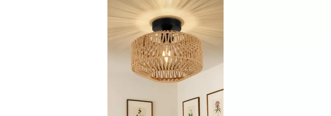 Enhance Your Space with the Boho Mini Rattan Chandelier Light Fixture – Dimmable LED & Hand Woven Design
Enhance Your Space with the Boho Mini Rattan Chandelier Light Fixture – Dimmable LED & Hand Woven Design
