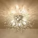 Flush Mount Ceiling Lights, Modern Gold Crystal Sputnik Firework Close to Ceiling Lamp LED Ceiling Lighting Fixtures for Bedroom Kitchen Island Hallway Entryway Porch Gazebo Flush Mount Ceiling Lights, Modern Gold Crystal Sputnik Firework Close to Ceiling Lamp LED Ceiling Lighting Fixtures for Bedroom Kitchen Island Hallway Entryway Porch Gazebo