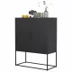 Heavy Duty Metal Buffet Sideboard Modern Steel Storage Cabinet with 2 Shelves, Free Standing Accent Cabinet with Magnetic Doors for Bedroom, Kitchen, and Home Office, Anti-Tip Design Easy Assemble Heavy Duty Metal Buffet Sideboard Modern Steel Storage Cabinet with 2 Shelves, Free Standing Accent Cabinet with Magnetic Doors for Bedroom, Kitchen, and Home Office, Anti-Tip Design Easy Assemble
