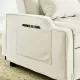 modern velvet armchair sofa couch pull out bed,3 in one convertible for living room sofa bed,beige modern velvet armchair sofa couch pull out bed,3 in one convertible for living room sofa bed,beige