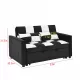 modern velvet loveseat sofa couch pull out bed,3 in one convertible for living room sofa bed,black white modern velvet loveseat sofa couch pull out bed,3 in one convertible for living room sofa bed,black white