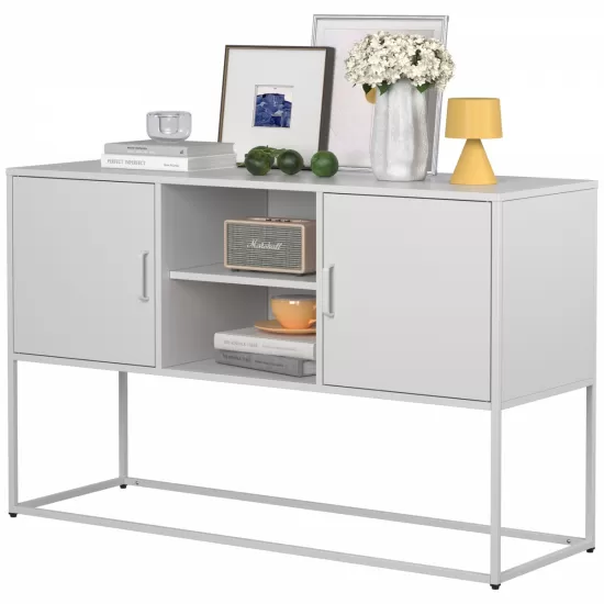 Modern Sideboard Buffet with Plenty of Storage Space - Anti-tilt mechanism, Elegant handles, Silent Magnetic closures and Eco-friendly finishes for Kitchen, Dining Room,Bed Room and Living Room Modern Sideboard Buffet with Plenty of Storage Space - Anti-tilt mechanism, Elegant handles, Silent Magnetic closures and Eco-friendly finishes for Kitchen, Dining Room,Bed Room and Living Room
