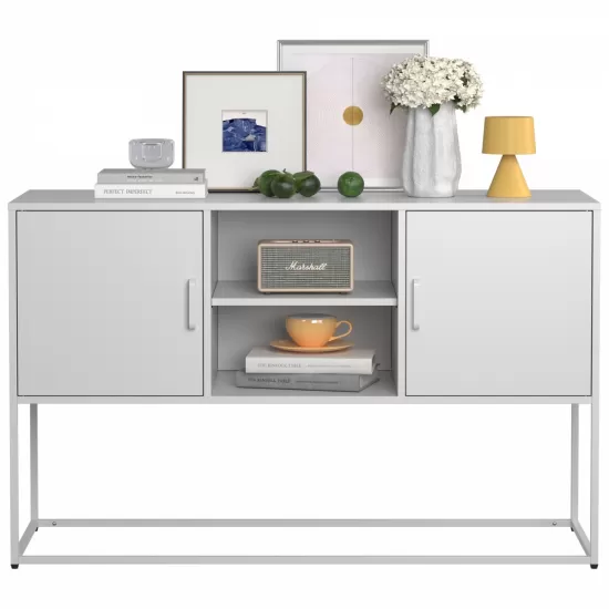 Modern Sideboard Buffet with Plenty of Storage Space - Anti-tilt mechanism, Elegant handles, Silent Magnetic closures and Eco-friendly finishes for Kitchen, Dining Room,Bed Room and Living Room Modern Sideboard Buffet with Plenty of Storage Space - Anti-tilt mechanism, Elegant handles, Silent Magnetic closures and Eco-friendly finishes for Kitchen, Dining Room,Bed Room and Living Room