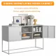 Modern Sideboard Buffet with Plenty of Storage Space - Anti-tilt mechanism, Elegant handles, Silent Magnetic closures and Eco-friendly finishes for Kitchen, Dining Room,Bed Room and Living Room Modern Sideboard Buffet with Plenty of Storage Space - Anti-tilt mechanism, Elegant handles, Silent Magnetic closures and Eco-friendly finishes for Kitchen, Dining Room,Bed Room and Living Room