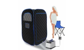 Portable Steam Sauna Tent: Ultimate Home Relaxation with Remote Control & Folding Chair
