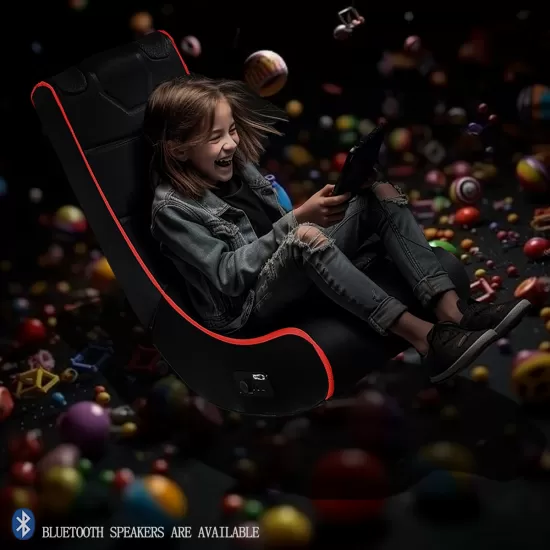 FOLDABLE GAMING CHAIR WITH ONBOARD SPEAKERS FOLDABLE GAMING CHAIR WITH ONBOARD SPEAKERS