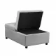 Folding Ottoman Sofa Bed Gray Folding Ottoman Sofa Bed Gray