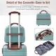 Hardshell Luggage Sets 3 Pieces 20 Inch+28 Inch Luggages and Cosmetic Case Spinner Suitcase with TSA Lock Lightweight,Green Hardshell Luggage Sets 3 Pieces 20 Inch+28 Inch Luggages and Cosmetic Case Spinner Suitcase with TSA Lock Lightweight,Green